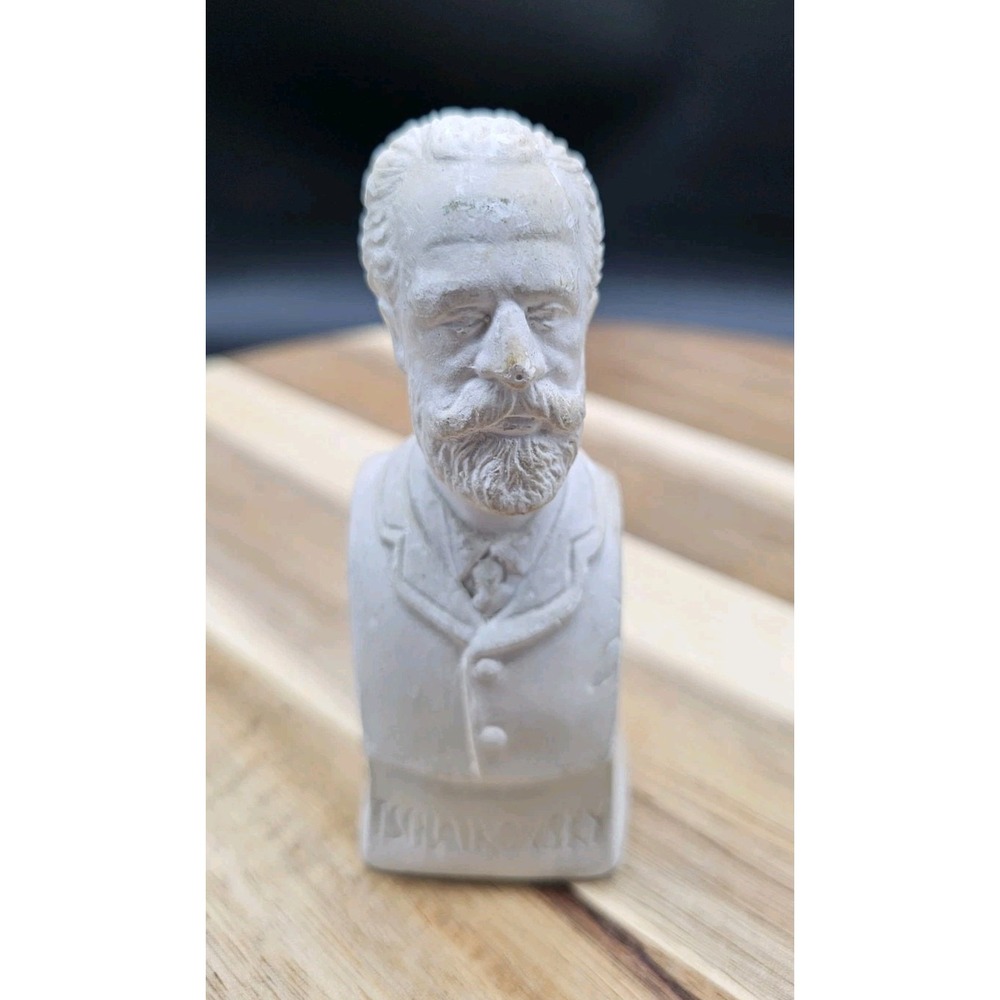 Vintage Herco Bust Tschaikovsky Miniature Numbered